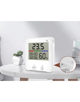 Часовник термометър LCD метеорологична станция с хигрометър